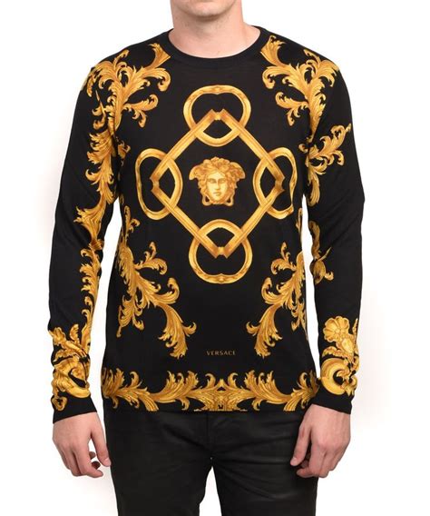 mens versace sweaters|farfetch Versace sweaters.